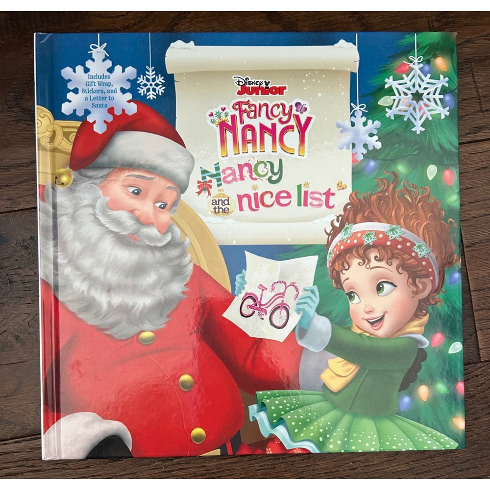 Disney Junior Fancy‎ Nancy and the Nice List Christmas Book xmas